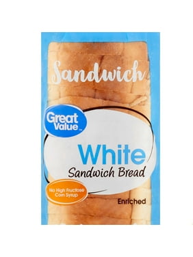 Great Value White Sandwich Bread, 20 oz