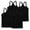 Black A, variant on Girls Athletic Tank Tops Y Shape Racerback Sleeveless Breathable Undershirt 4 Pack for Home School Dance for 12 Months-13 Years
