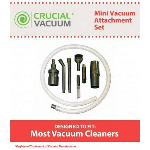 Mini Micro Tool Attachment Set, Fits All Vacuum Cleaners