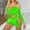 Green, variant on TIMIFIS Womens Lingerie Fishnet Dress Mesh Badydoll Fishnet Bodysuit Seen Through Chemise - Summer