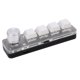 thumbnail image 3 of Teclado programable de 4 teclas con perilla única ajustable, Teclado mecánico portátil Bluetooth RGB DIY para oficina, 3 of 5