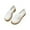 White, variant on Women's British Style Moccasin Shoes Comfortable Flat Heel Loafers with Non Slip Soft Sole, Perfect for Office and Casual Wear Black 39