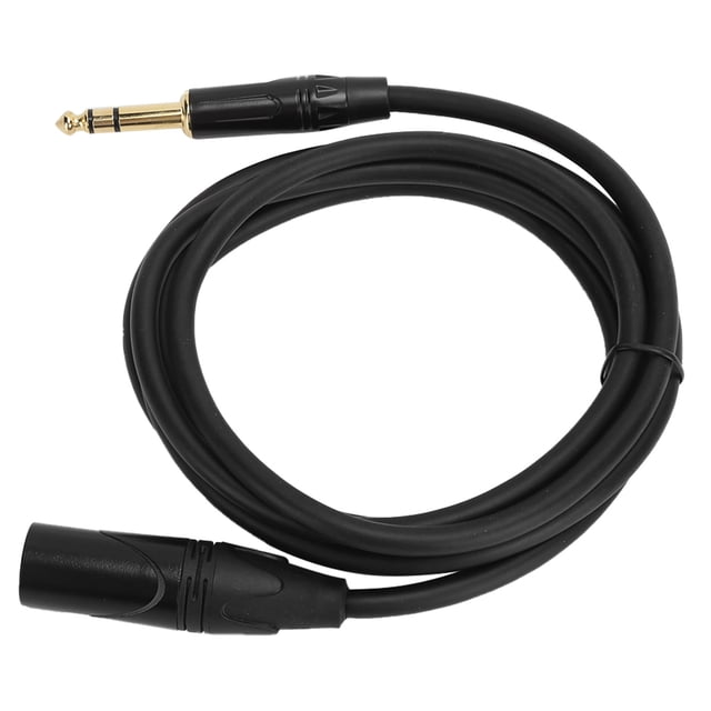 Cable de audio NikouMX XLR macho a XLR 6,35 mm