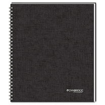 Cambridge Side Bound Guided Business Notebook QuickNotes 11 x 8 1/2 80 Sheets 06066