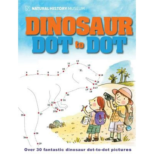 dinosaur dot to dot book