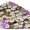 thumbnail image 3 of FREEAMG Tree with Large White Flowers Shower Curtain with 12 Hooks Polyester Fabric Waterproof Bath Curtain, 60x72 inch, 3 of 4