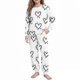 thumbnail image 4 of TaTaai Unisex DIY Hand Graffiti Colorable 2-Piece Outfit, Valentine's Day Gift, Coloring Top Pants Set, All Season Wear Gift, 4 of 8
