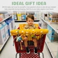 thumbnail image 2 of Funda para carrito de compras para bebé niña y niño | Funda para silla alta resistente al agua con bolsillo y funda para teléfono | Funda para carrito de bebé de género neutro | Funda acolchada para c, 2 of 5