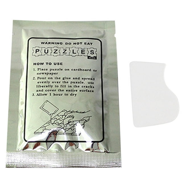 Binwennn Special Glue For Puzzle To Your Work Puzzle Tool 25ML Wall to Wall Carpet Padding Ceramic Tile Clear Epoxy Glue for Porcelain E 6000glue Small Glue Bottles Floor Planks Glue down Sheet