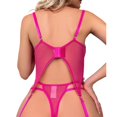 thumbnail image 2 of Lenceria Bustier con encaje tanga y liguero Modelo Rusia. Encajes finos y elegantes., 2 of 2