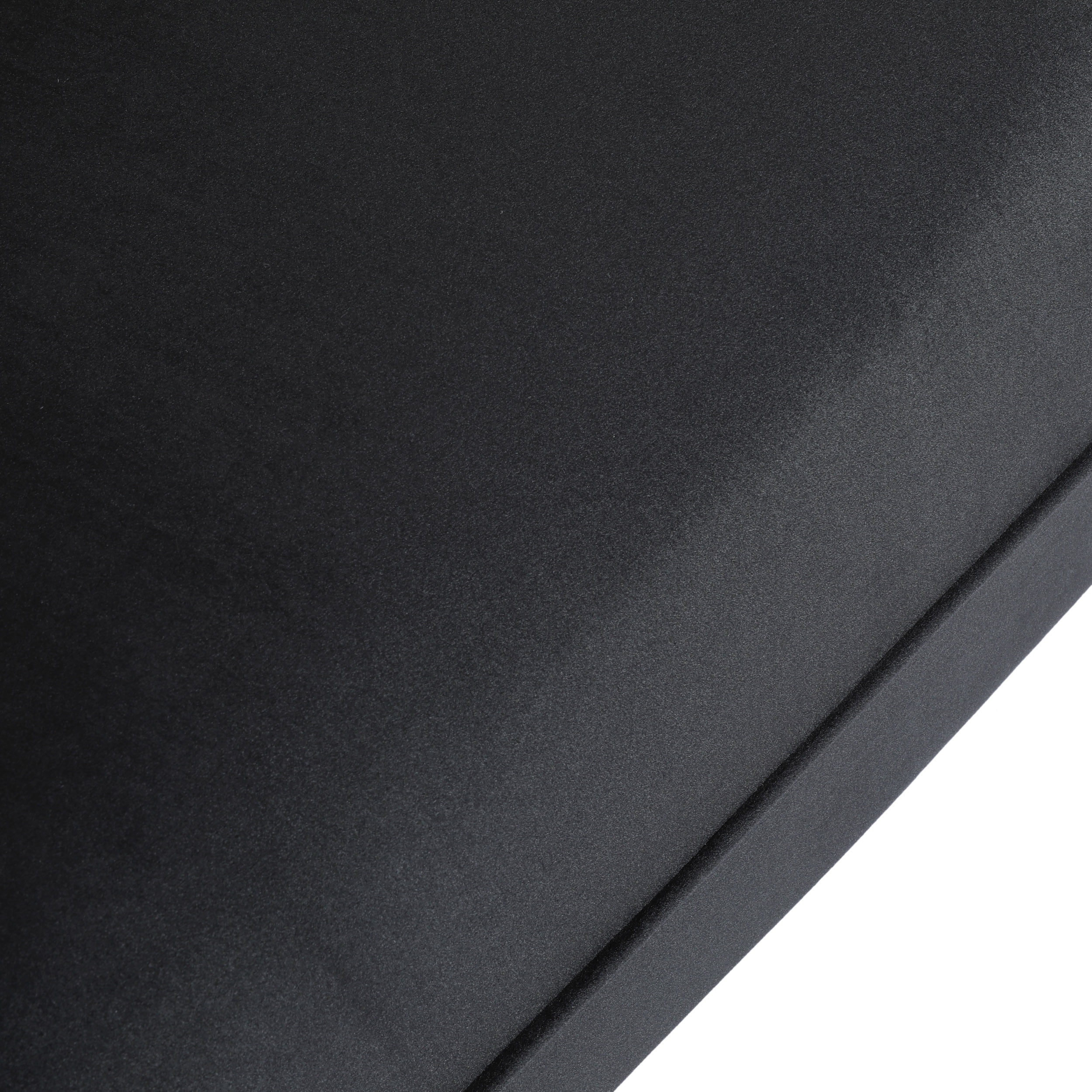 Noble House Hildred Velvet Channel Stitch Sofa, Black, Dark Brown