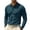Blue, variant on Mens Polo Shirts Solid Color Button Up Long Sleeve Slim Fit Shirt