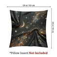 thumbnail image 4 of nygtbtfer , Throw Pillow Cover, Sun Moon Blue Mountains Decorative Pillowcase Throw Pillow Cover, Sun Moon Dorm Bed Room Home Decor Pillow Case,Multi-Size White, 4 of 7