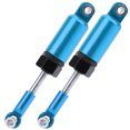 thumbnail image 4 of 2 Pcs Amortisseurs en Métal avant Arrière Pièces de Mise à Niveau Compatibles avec WPL C?14 C?24 1/16 RC CarBlue, 4 of 5