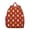 Red-6, variant on Rustic Style Nordic Boho Waterproof School Backpack with Double Zipper Sliders