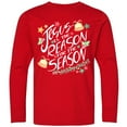 thumbnail image 3 of Inktastic Jesus is the Reason for the Season Christmas Bells and Stars Long Sleeve Youth T-Shirt, 3 of 5