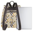 thumbnail image 3 of Yiaed Snake And Floral Print Laptop Backpack for Women Slim Computer Bag Work Travel College Backpack Purse Fits 14 Inch Notebook, 3 of 4