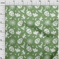 thumbnail image 3 of oneOone Velvet Light Green Fabric Halloween Diy Clothing Quilting Fabric Print Fabric By Yard 58 Inch Wide, 3 of 4