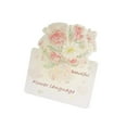 thumbnail image 2 of Lekihaqq Romantic 3D Floral Bouquet Greeting Card with Heartfelt Message for Lover's Day Holiday Gift Devotion Expression Paper Craft, 2 of 6
