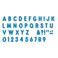 thumbnail image 1 of TREND enterprises, Inc. T-79412 Blue 7" Billboard Uppercase Ready Letters, 1 of 3