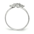 thumbnail image 3 of Designer Sterling Silver Rhodium-Plated Polished Cz Starfish Ring Made In China -Jewelry By Sweet Pea Creations, 3 of 4