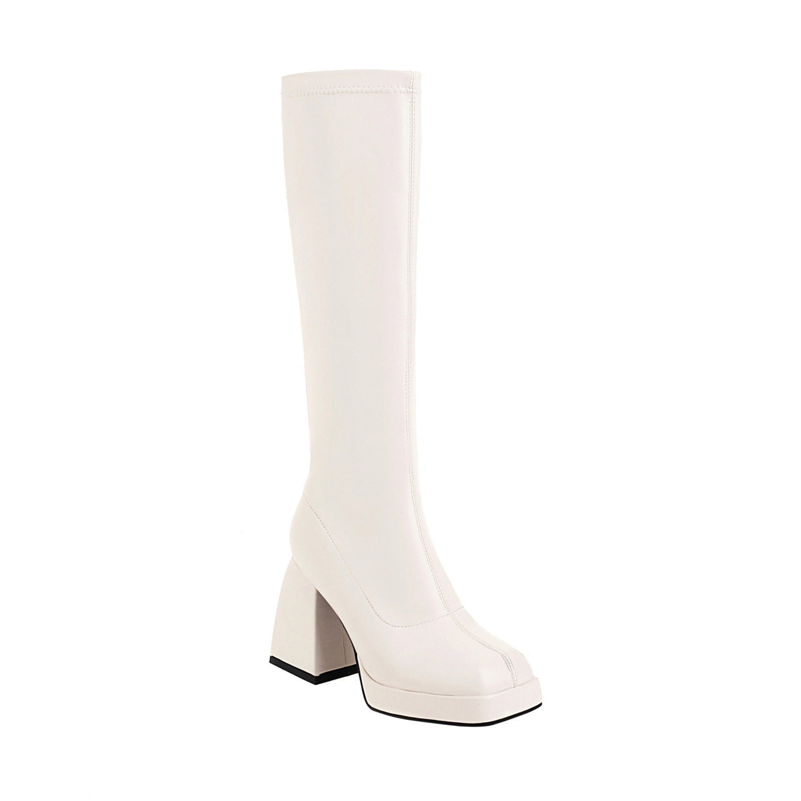 New Elegant Ladies' Shoes Club Party Smart Platform Luxury Gogo Overknee Boots 