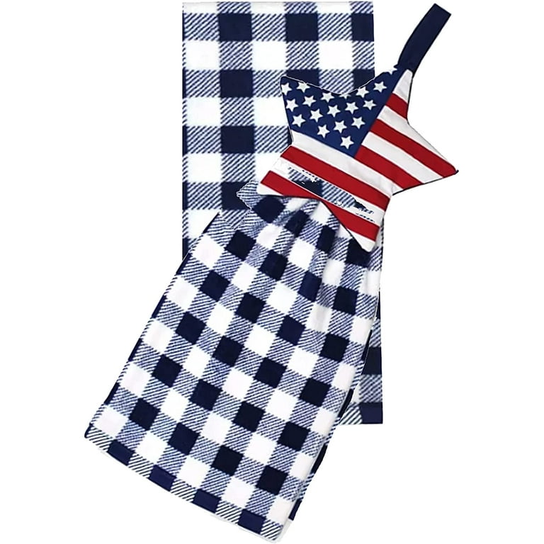 Design Imports Americana Kitchen Towels Set of 4 - 20630926