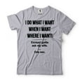 thumbnail image 5 of Mens Funny Husband T-shirt I Gotta Ask My Wife Shirt Husband Gifts Funny Anniversary Gift For Him (Large Military Green), 5 of 6