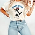 thumbnail image 4 of Funny Raccoon Graphic T-Shirt – “Red White and Feral” Tee with Hotdog & Cap Design for Casual Outfits, 4 of 6