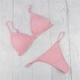 thumbnail image 6 of IDALL Bikini Sets,Bathing Suit Women Padded Bra G-string Thong Bikini Swimwear Two Pieces Swimsuit Swimwear Thong Bikini Sets,Sexy Bikini,Two Piece Swimsuit Pink L, 6 of 8