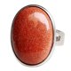 thumbnail image 5 of Vintage Moonstone Gemstone Oval Wedding Band Aniversario Mujer - Rojo Sunnimix Anillo ovalado de Cystal, 5 of 5