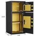 thumbnail image 3 of Silkight Safe - Double Door Safe Box ,6.0 Cu ft Extra Large Fireproof Safe for Home Documents Storage,Digital Security Safe with Dual Alarm and Hidden Code Function,for Home,Office and Hotel, 3 of 10