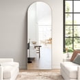 thumbnail image 5 of 71"x24" Arched Full Length Mirror Floor Mirror with Stand Gold, 5 of 7