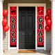 thumbnail image 4 of 2026 Graduation Porch Banners Class Of 2026 Congrats GRAD Door Signs For High School College Graduation Party Decorations Outdoor Indoor Red Edition, 4 of 6