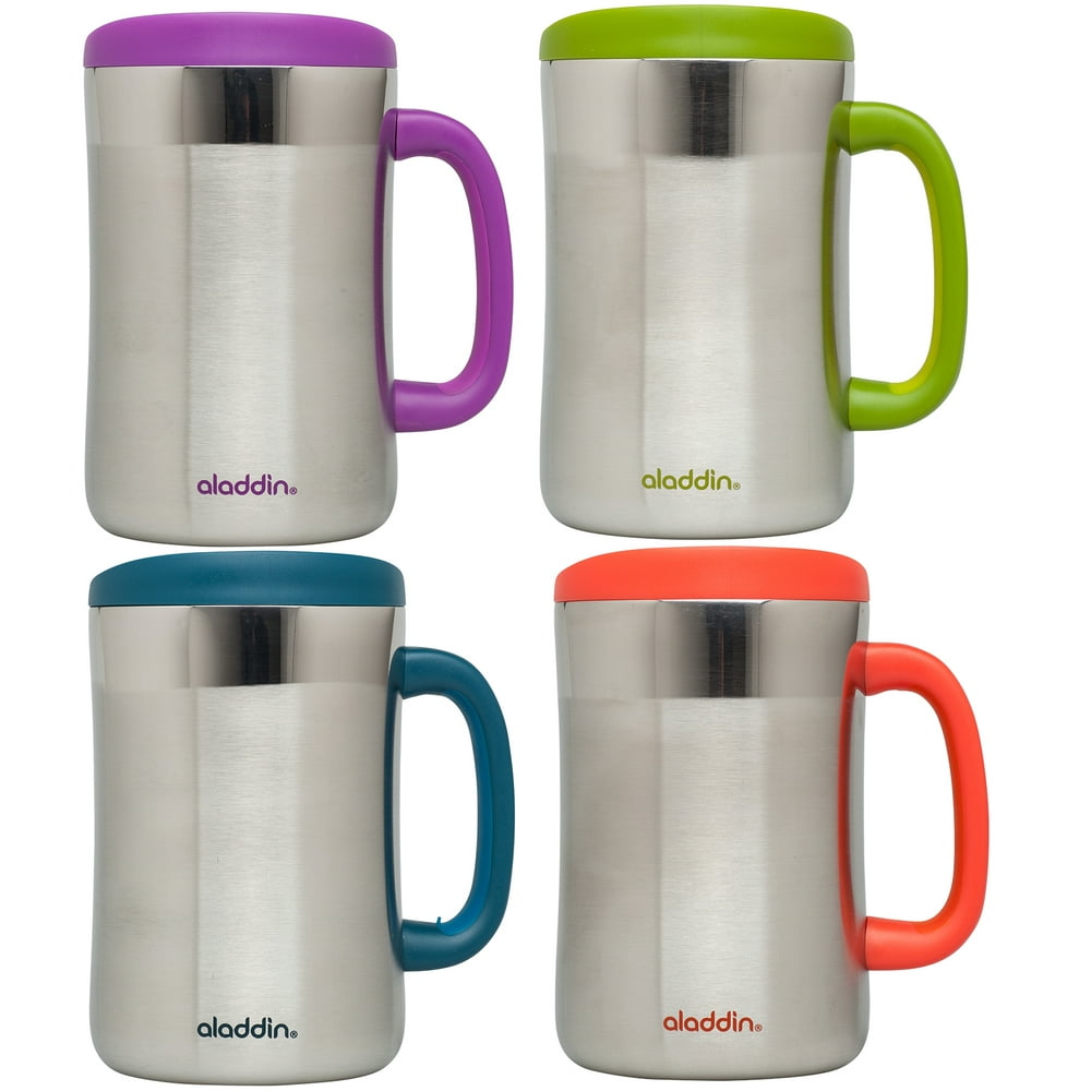 Aladdin 1001965001 12 Oz. Stainless Steel Insulated Desktop Mug Assorted Colors