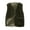 U-Army Green, variant on Winter ! Lightweight Warm Polar Soft Vests Women's Fleece Vest Women Coat Short Jacket Winter Sleeveless Fleece Button Solid Outerwear with Pocket