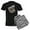 With Gray Camo Pant, variant on - I'm Not Lazy Sloth Men's Dark Pajamas - Men's Dark Loose Fit Cotton Pajama Set