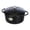 Classic Black (4.4 Qt), variant on Frieling Küchenprofi Provence Dutch Oven, 4.4 Quart Enameled Cast Iron Cookware - 9.5" Covered Pot for Braising, Baking, Roasting & Stews - Induction Ready Casserole with Steel Knob (Jade)