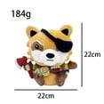 thumbnail image 1 of Muñeco de peluche de mapache tuerto Steadfast Spiffo, nuevo producto transfronterizo, 1 of 5
