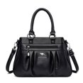 thumbnail image 3 of Bolsos de lujo para mujer, bolsos de diseñador de 3 capas de cuero, bolsos de mano de gran capacidad, bolsos de mano para mujer, bolsos de hombro con asa superior vintage, 3 of 5