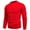 ☪308-Red, variant on Men's Casual Solid Color Long Sleeve Crew Neck Stretchy Knit Base Layer Warm Pullover Sweater Turtleneck Sweater Red M