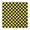 Yellow And Black, variant on Yellow and Black Checkered Pattern Square Fitted Tablecloth with Elastic Edge,Square Table Cover,Washable Elastic Table Cover for Home Kitchen Party Decor 34"x34"