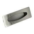 thumbnail image 1 of 5 Pack Urban Recessed Style 3" (76 mm) Center Metal Brushed Nickel Cabinet Door&nbsp;Handle Pull 3-21/32" (93 mm) Length, 1 of 2