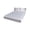 White, variant on Beautynvta Queen Size Satin Sheets Set 3 Pieces, Wrinkle Free Satin Fitted Sheet with 2 Pillowcases for Hot Sleepers, Deep Pocket Bedding Set
