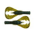 thumbnail image 4 of Yamamoto 4" YAMA CRAW™ GREEN PUMPKIN/BLACK FLAKE (6 PACK), 4 of 8