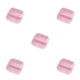 thumbnail image 1 of Transemion Plat à Épices en Paille Assiette Carrée Divisée Assiette à Sauces Assiette à Collations Plateaux de Rangement Soucoupe Récipient Alimentaire pour Raviolis Rose 5Ensemble, 1 of 6