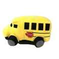 thumbnail image 3 of Set of 3 Cozy Bear School Bus, Cement Truck & Garbage Truck Soft Plush Toy 10”, 3 of 7