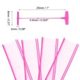 thumbnail image 2 of Unique Bargains 3000pcs Standard Tagging Gun Fasteners 25mm Tagging Barbs Pins PP Plastic Tag for Price Tagging Gun, Red, 2 of 6