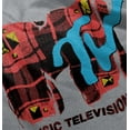 thumbnail image 5 of Retro MTV Distressed Plaid Logo Toddler Boy Girl T Shirt Infant Toddler Brisco Brands 6M, 5 of 6