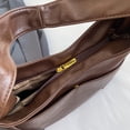 thumbnail image 2 of Bolso de hombro de cuero para mujer bolso Hobo Retro de gran capacidad bolso de viaje al aire libre de moda, 2 of 9